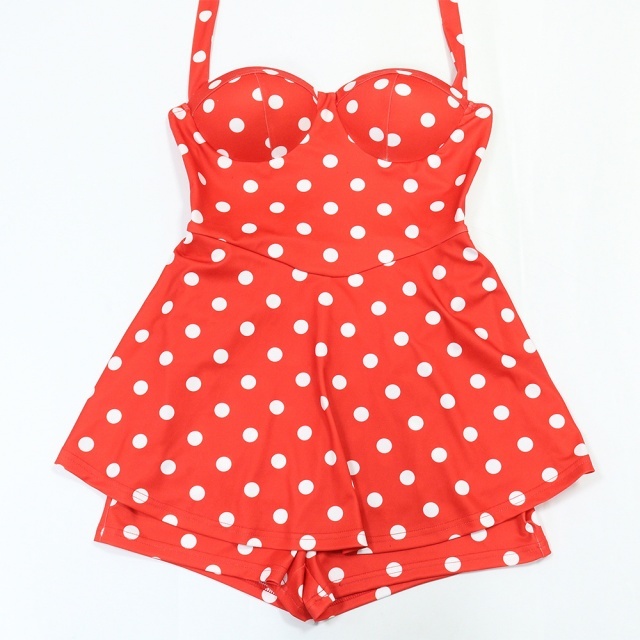Polka Dots Halter Romper