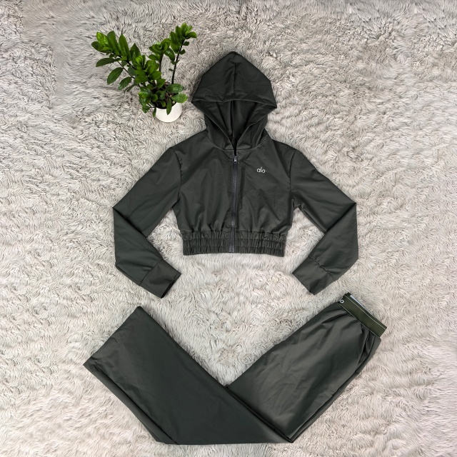 Fashion Zipper Hooded Casual Jogging Suit