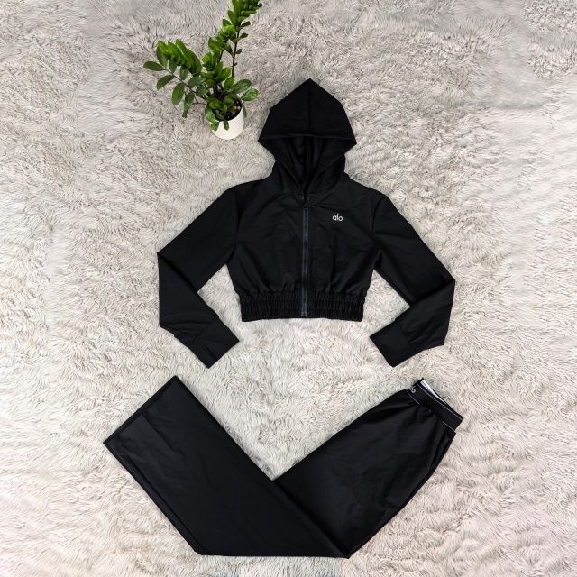 Fashion Zipper Hooded Casual Jogging Suit