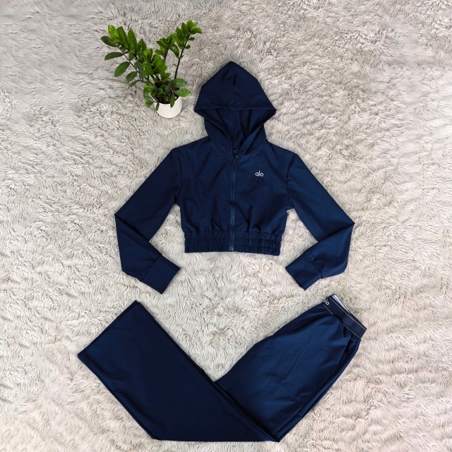 Fashion Zipper Hooded Casual Jogging Suit