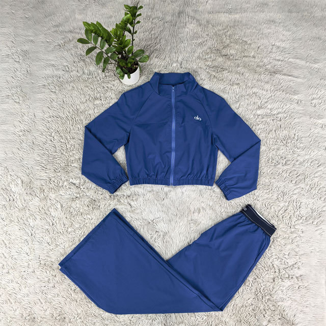 Embroidery Fashion Women Long Sleeve Tracksuit Set