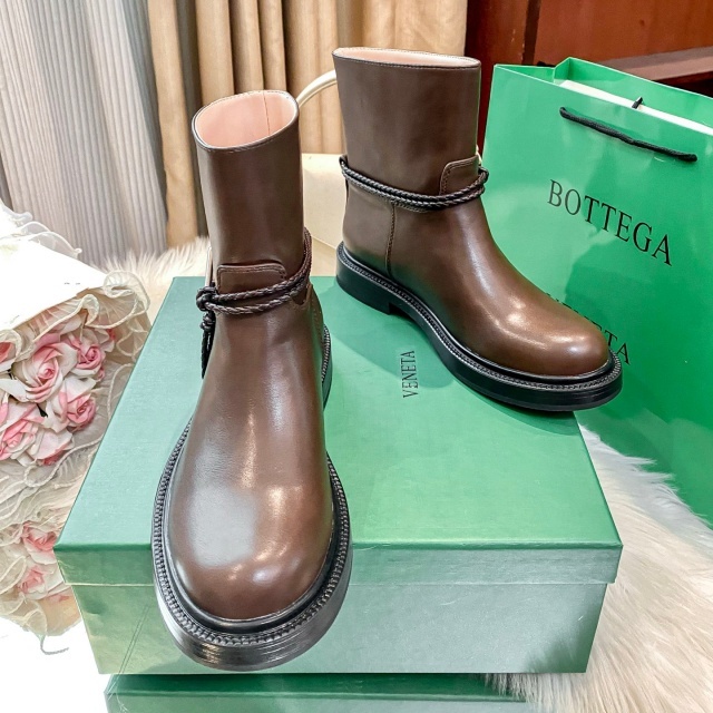 Fashion Leather Women Martin Boots
