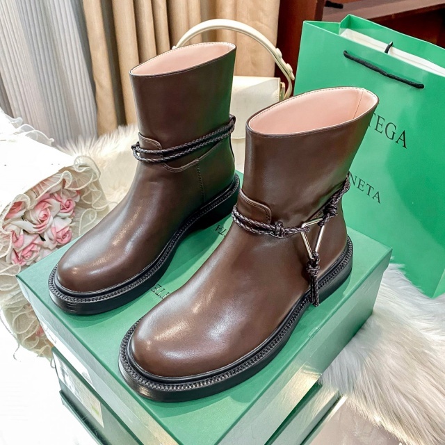 Fashion Leather Women Martin Boots