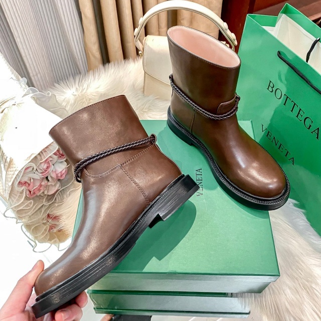 Fashion Leather Women Martin Boots