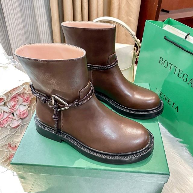 Fashion Leather Women Martin Boots