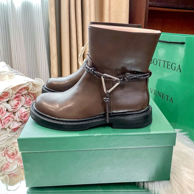 Fashion Leather Women Martin Boots
