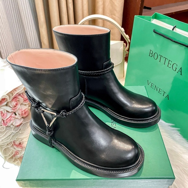 Fashion Leather Women Martin Boots