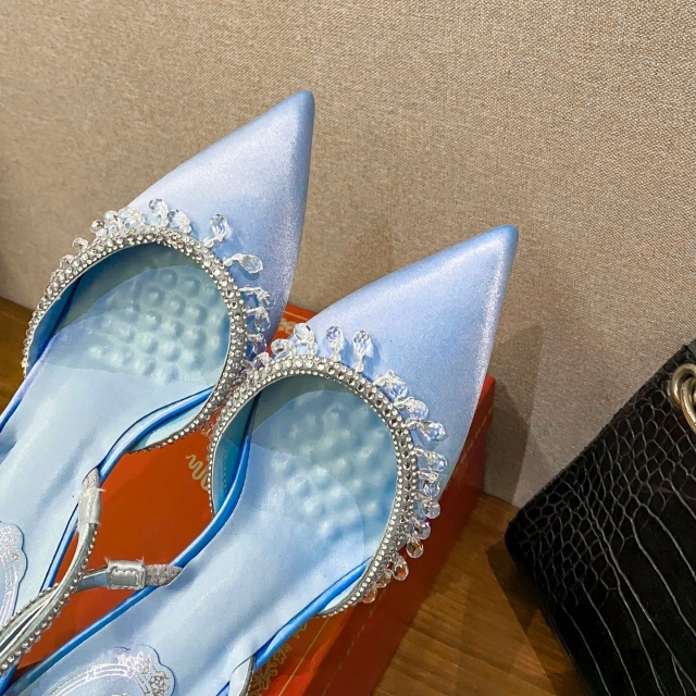 Fashion Rhinestones Women High Heeled Sandals