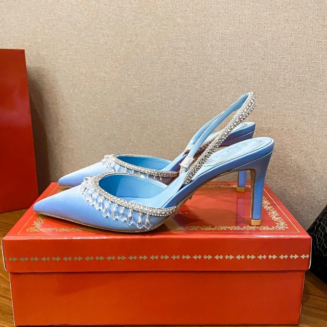 Fashion Rhinestones Women High Heeled Sandals