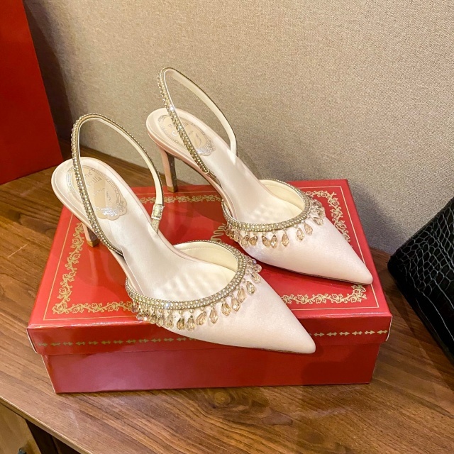 Fashion Rhinestones Women High Heeled Sandals