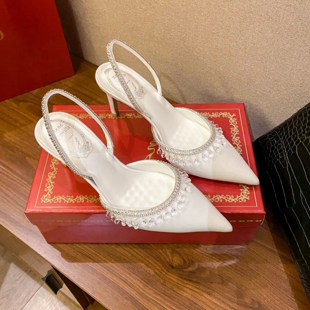 Fashion Rhinestones Women High Heeled Sandals