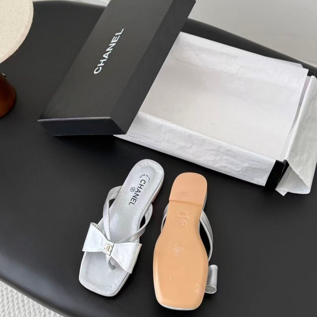 Fashion Bowknot Women Flat Sandals