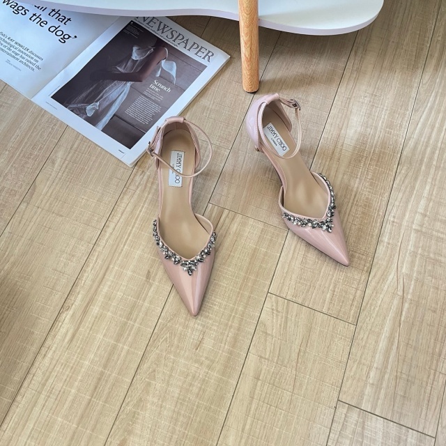 Fashion Women Pointed Toe Rhinestones High Heels