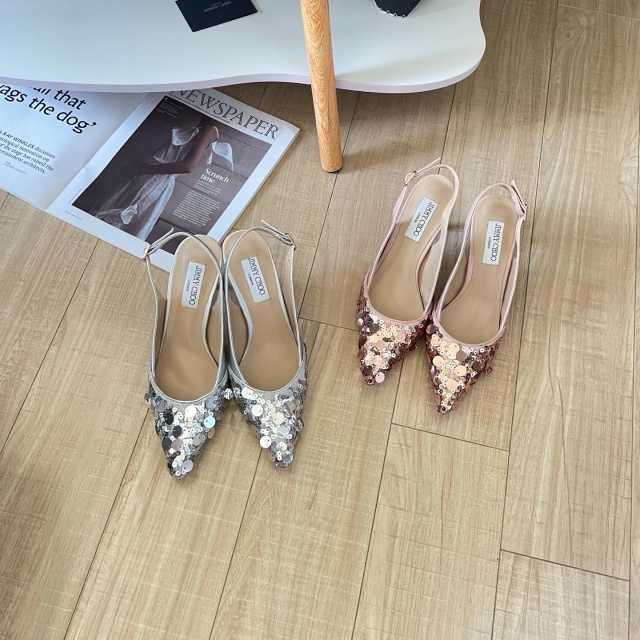 Women Fashion Sequins High Heels