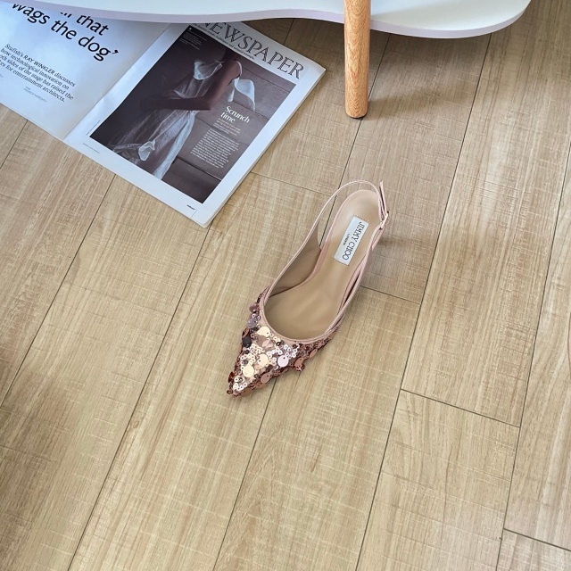 Women Fashion Sequins High Heels