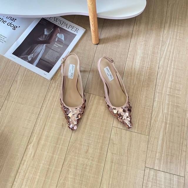 Women Fashion Sequins High Heels