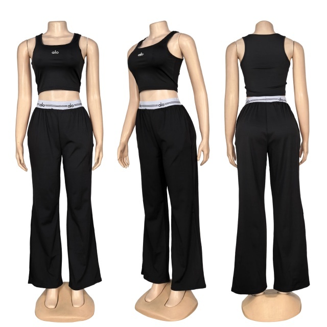 Fashion Tank Top Women Casual Jogging Suit
