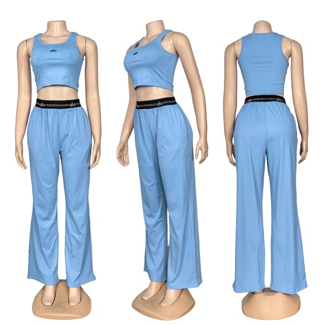 Fashion Tank Top Women Casual Jogging Suit