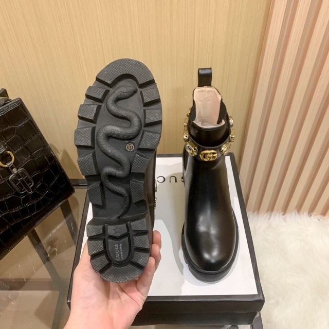 Luxury Fashion Diamond Chunky Boots