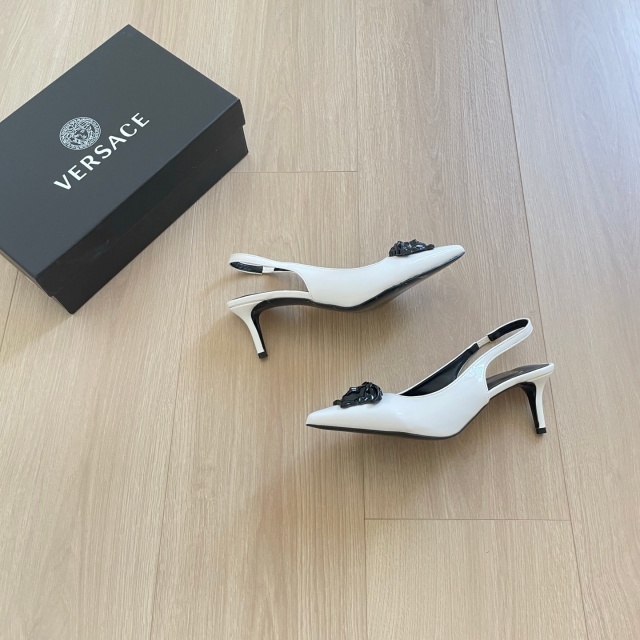 Fashion Logo High Heeled Sandals