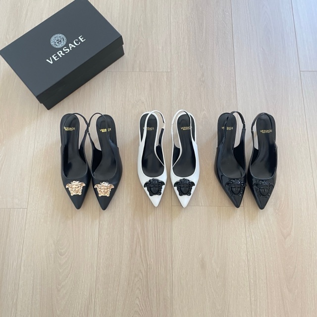 Fashion Logo High Heeled Sandals