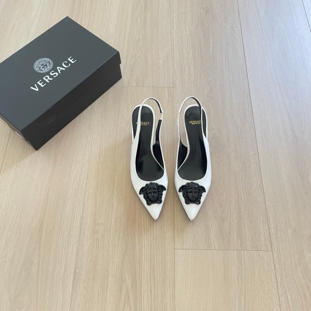 Fashion Logo High Heeled Sandals