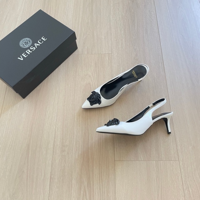 Fashion Logo High Heeled Sandals