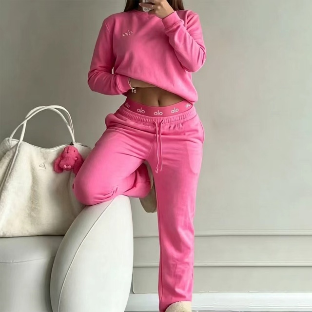 Fashion Long Sleeve Casual Tracksuit Set