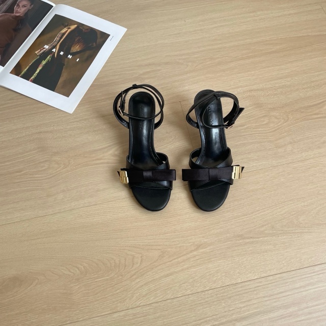 Sexy Bowknot High Heeled Sandals