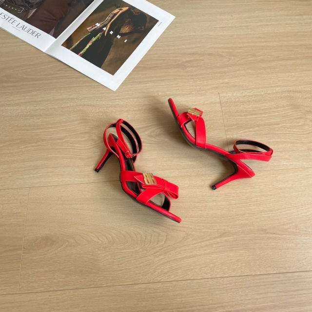 Sexy Bowknot High Heeled Sandals