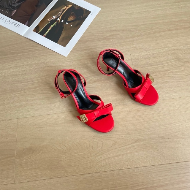 Sexy Bowknot High Heeled Sandals
