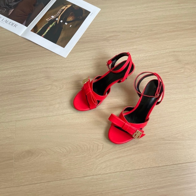 Sexy Bowknot High Heeled Sandals