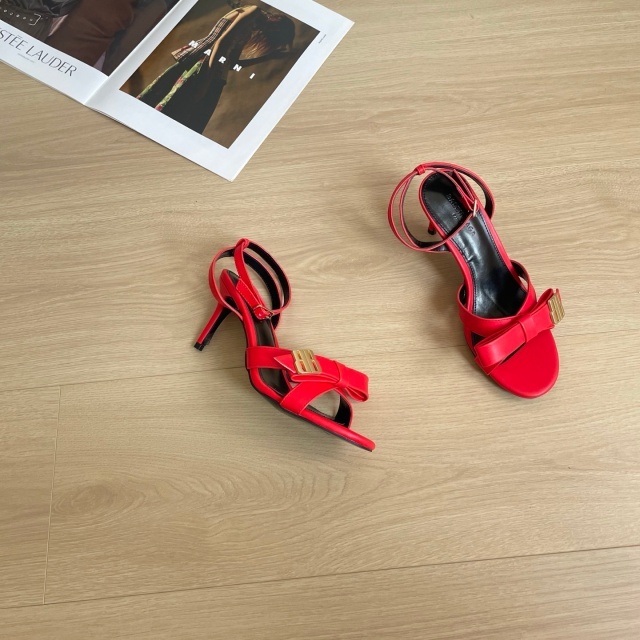 Sexy Bowknot High Heeled Sandals