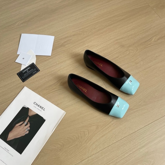 Women Square Toe Chunky Shoes