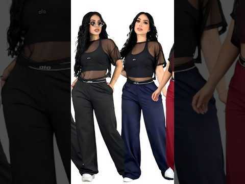 Fashion Women 3 Piece Tracksuit Set