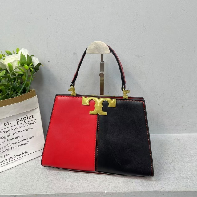 Color Block Leather Fashion Crossbody Handbags
