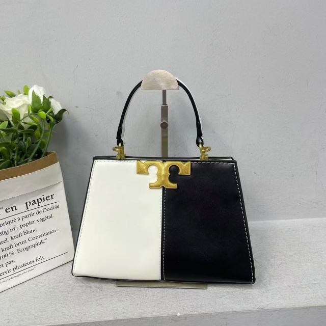 Color Block Leather Fashion Crossbody Handbags