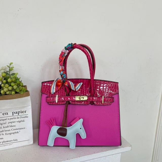 Stone Pattern Leather Women Crossbody Handbags