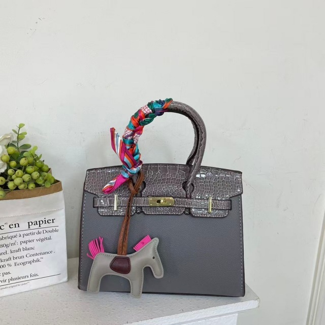 Stone Pattern Leather Women Crossbody Handbags