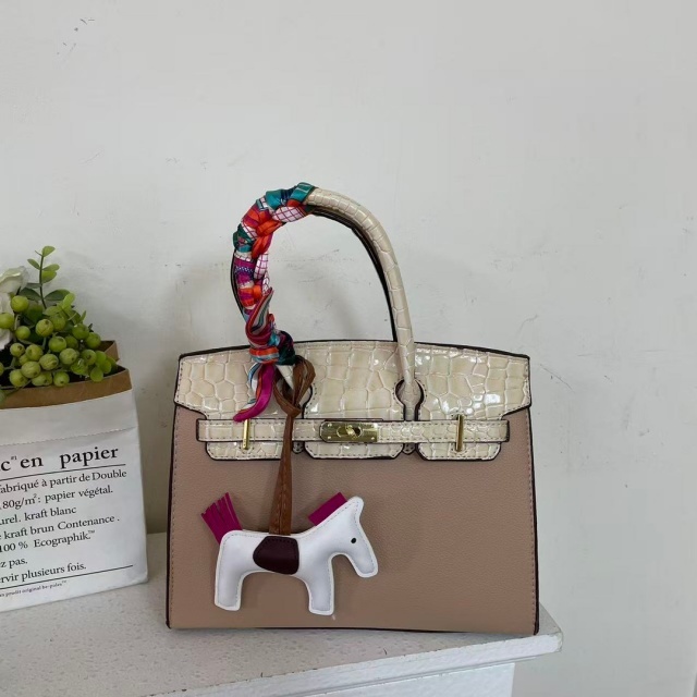 Stone Pattern Leather Women Crossbody Handbags