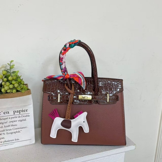 Stone Pattern Leather Women Crossbody Handbags