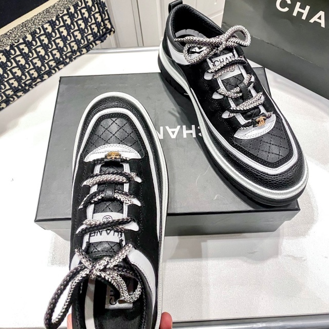 Fashion Women Color Block Casual Sneakers