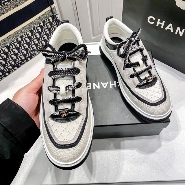 Fashion Women Color Block Casual Sneakers