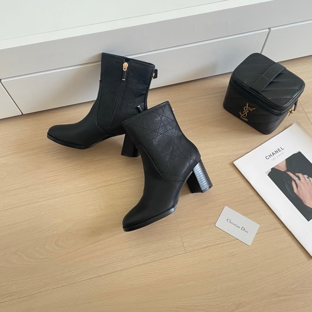 Vintage Fashion Women Chunky Boots