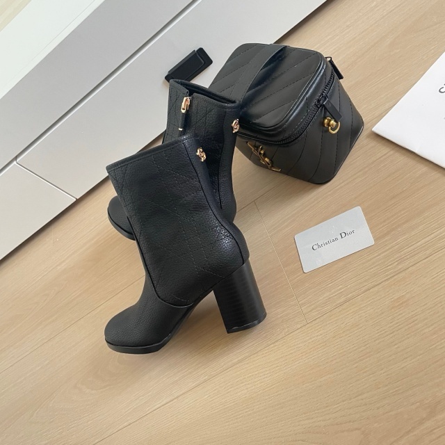 Vintage Fashion Women Chunky Boots