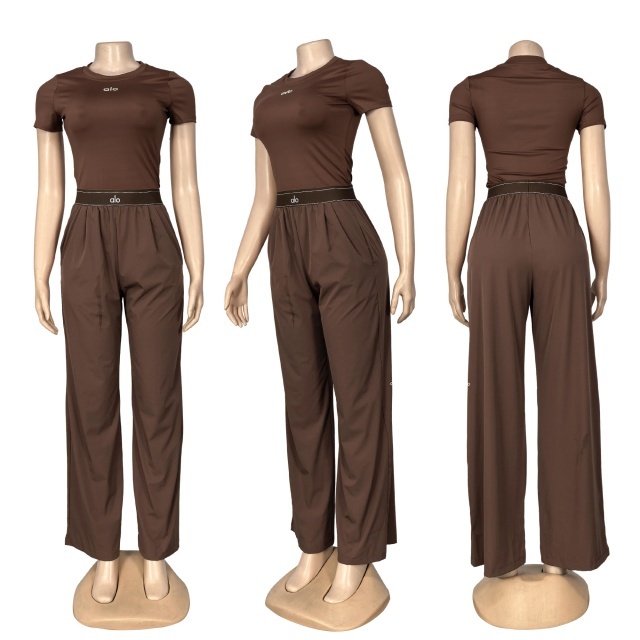Fashion Embroidery Women Casual Pants Suit