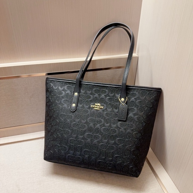 Fashion Leather Embossing Shopping Handbags