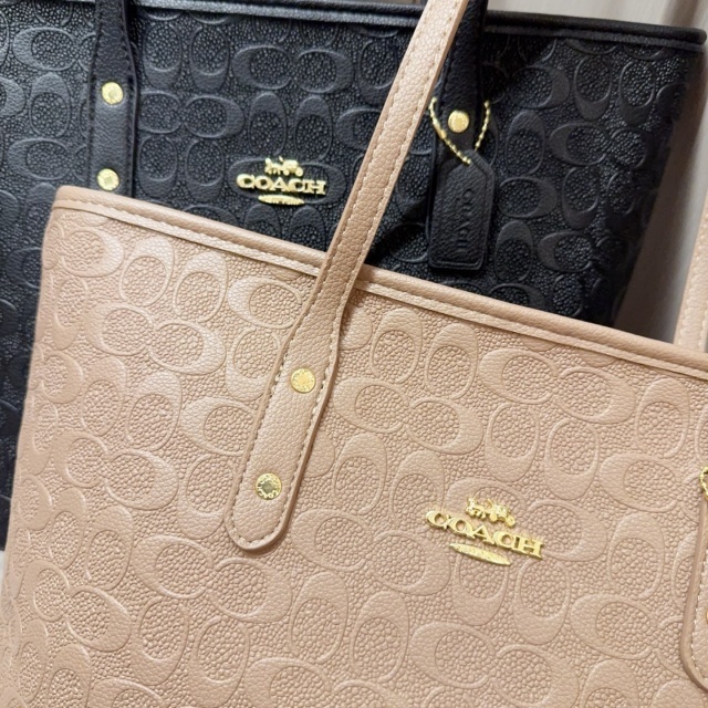 Fashion Leather Embossing Shopping Handbags