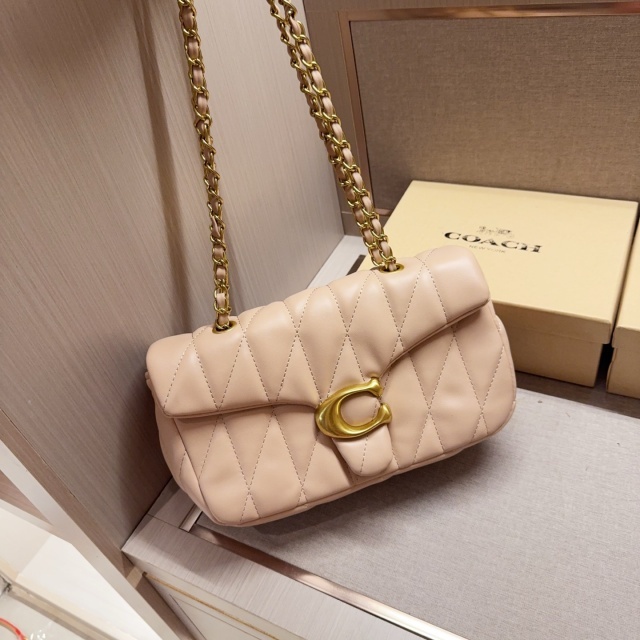 Metal Logo Leather Women Handbags