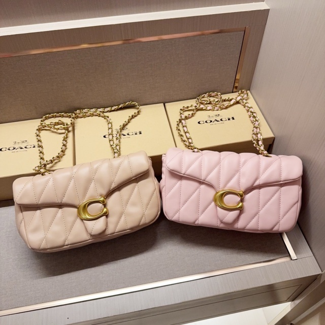 Metal Logo Leather Women Handbags